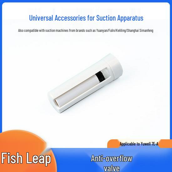 Yuwell Suction Apparatus Accessories: 7E-A/B/C Bottle, Hose, Filter, Tube, Overflow Valve.