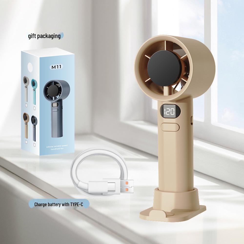 High-Speed Rechargeable Portable Handheld Fan – 120-Speeds, Powerful Wind for Outdoor Use