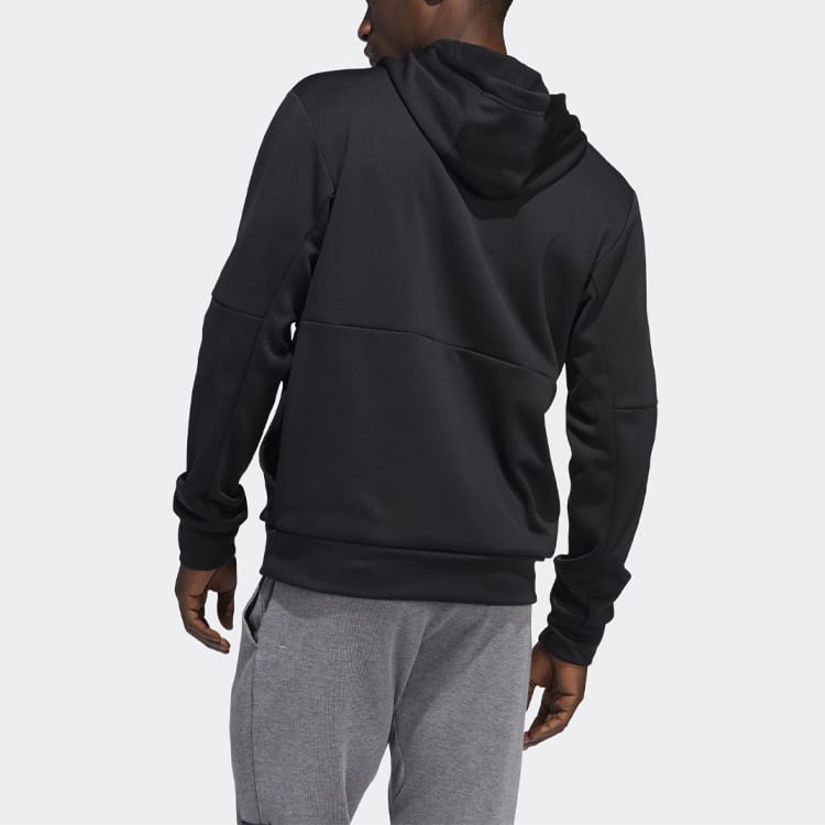 adidas Sweatshirts Men's Black Hooded Moderate Regular GE5519