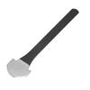 Fan Pedicure Knife High Manganese Steel Callus Scraping Toenail Fan Blade Tool for Removing Dead Skin Black