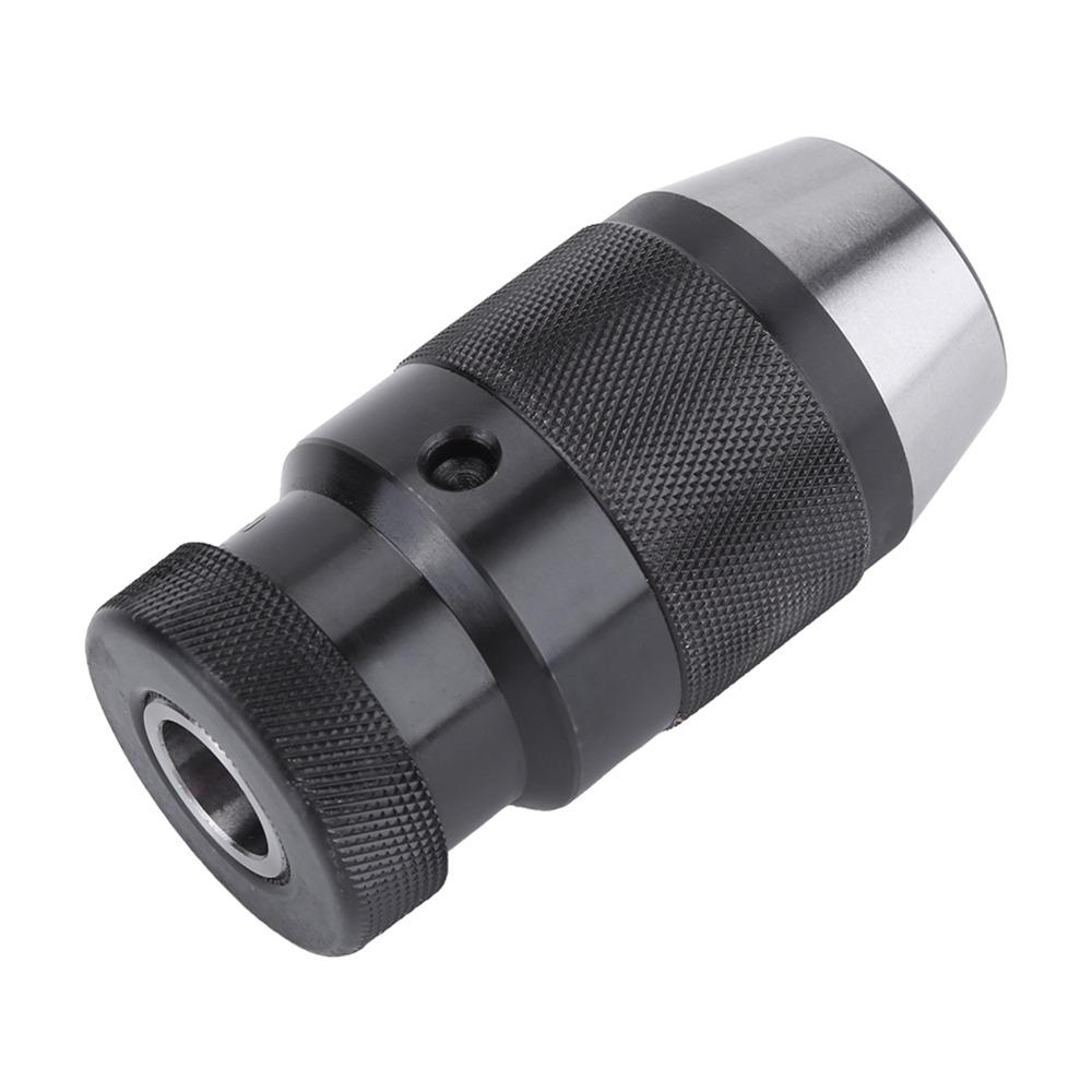 45# Steel Material Keyless Drill Chuck 1/2" Mount Drill Press Chuck  For Electric Drill