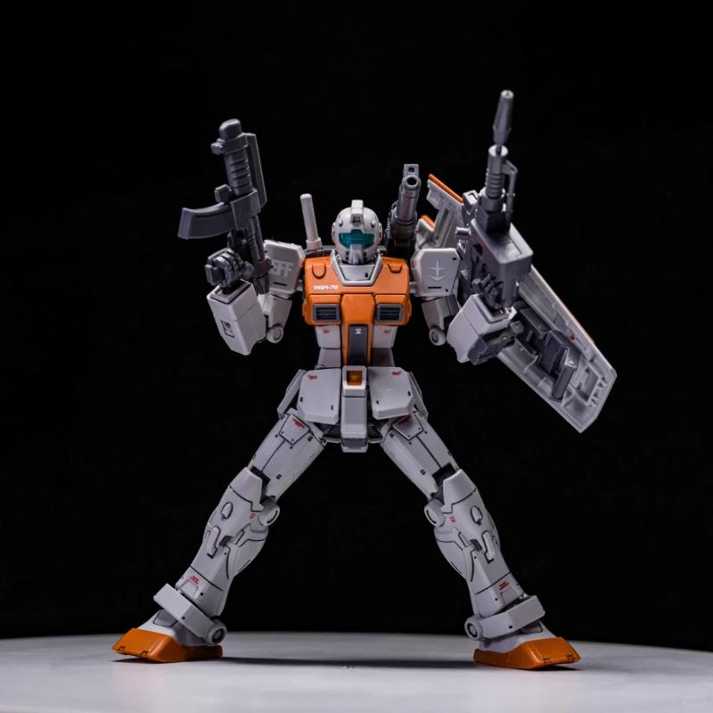 1/72 RGM-79 GM Schlegel Morocco Front Ver Assembly Model Kit Action Figure Doll Plastic Model Toy Desktop Ornament Surprise Gift