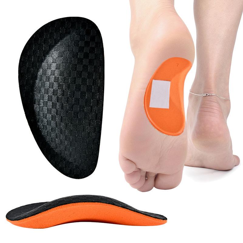 1 Pair Of EVA Arch Support Half Cushions Non Slip Arch Cushion Flat Feet Sports Palm Pad Heart Cushion Shoe Insoles