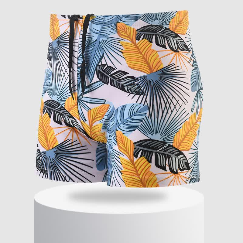 Men s Printed Loose Swim Trunks