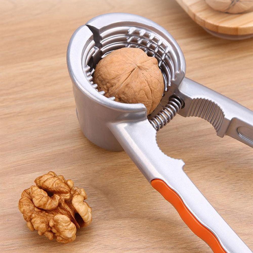 Walnut Cracker Heavy-Duty Nut Crackers for All Nuts Sturdy Nutcrackers Opener Tool Funnel Design