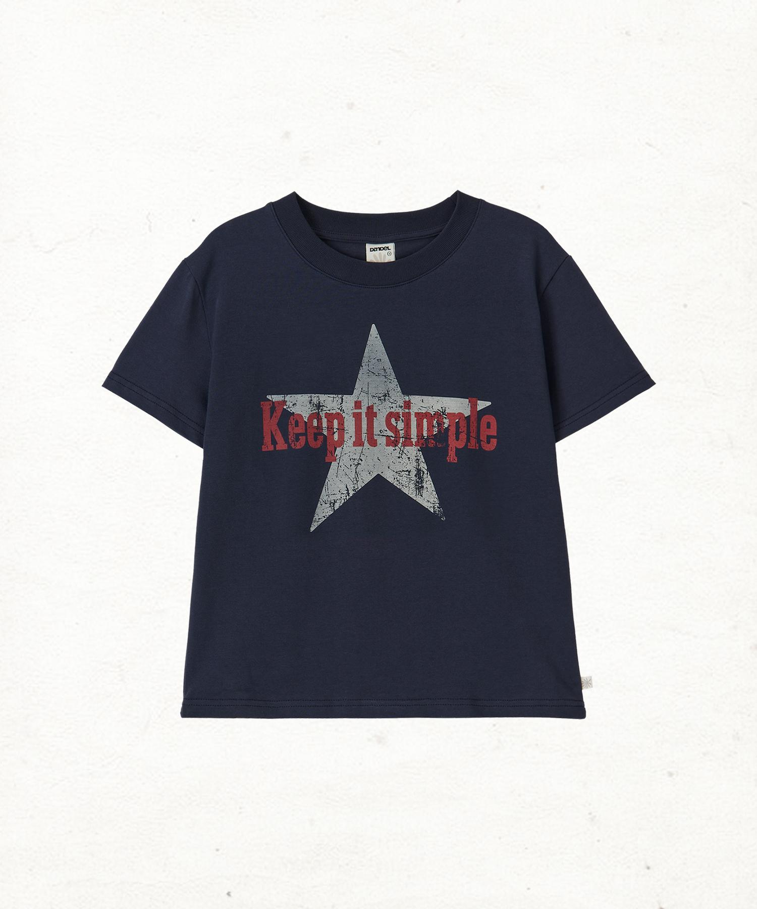 Dandel Dd Keep It Simple Tee (Navy) 1