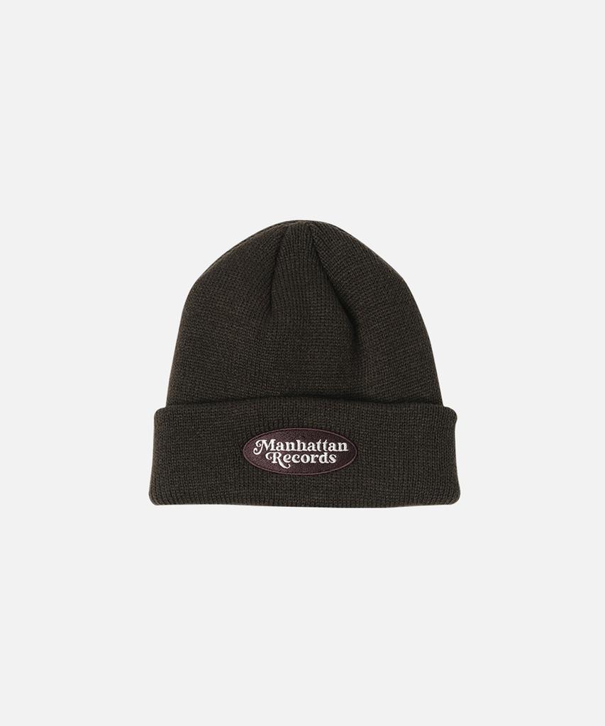 Maenhatanlekojeu Mr Oval Logo Beanie - Brown
