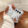 Beautiful Flowers Leaf Phone Case For Samsung Galaxy S25 FE S26 S24 S23 S22 S21 S20 Ultra S26 Plus S25FE Clear Shockproof Cover