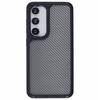 For Samsung Galaxy S25 Case Carbon Fiber Texture TPU+PC Anti-Drop Phone Cover