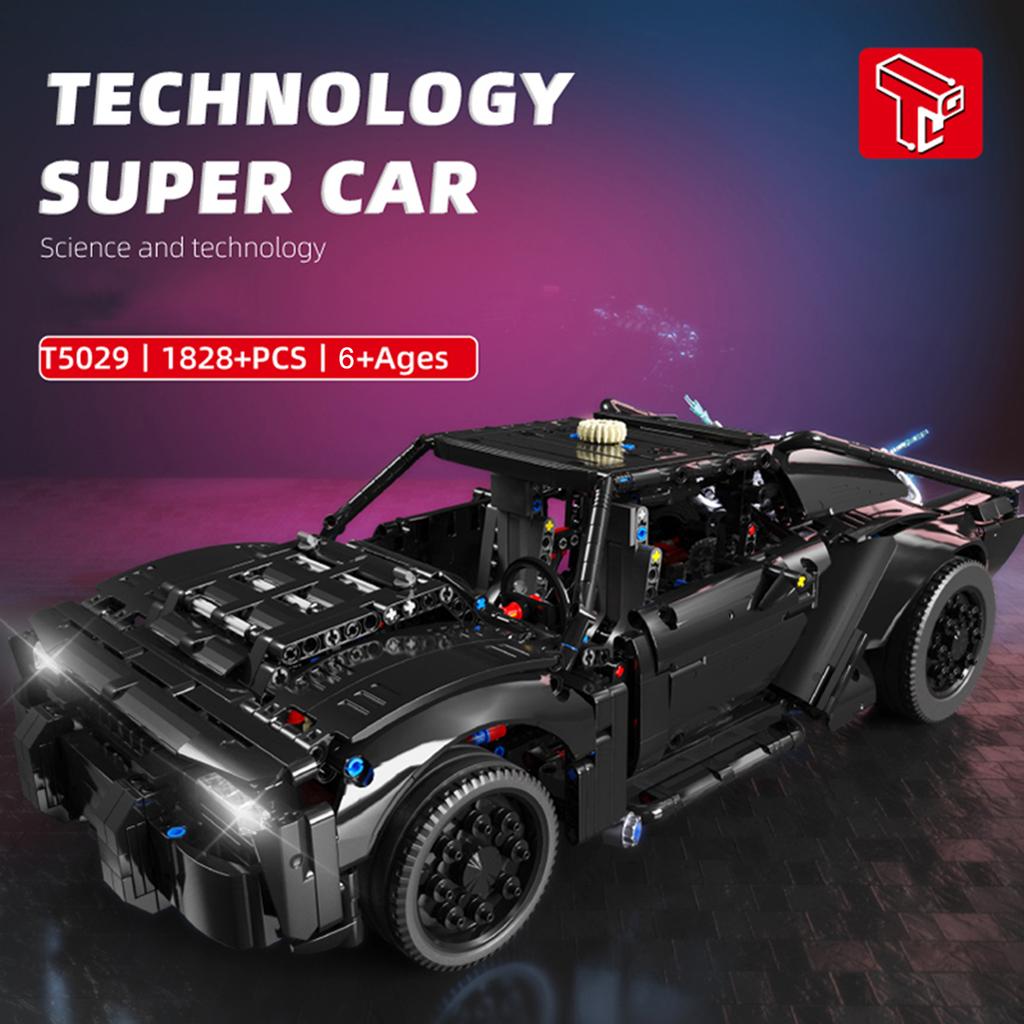 Non-Toxic 1828Pcs Super Racing Car Building Blocks Model Assemble Bricks City Vehicle Creative Desktop Decoration Gifts
