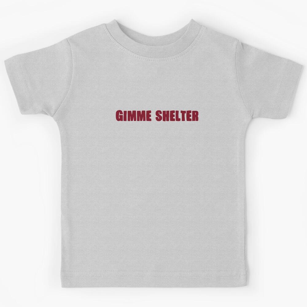 Gimme Shelter, burgundy Kids T-Shirt 100