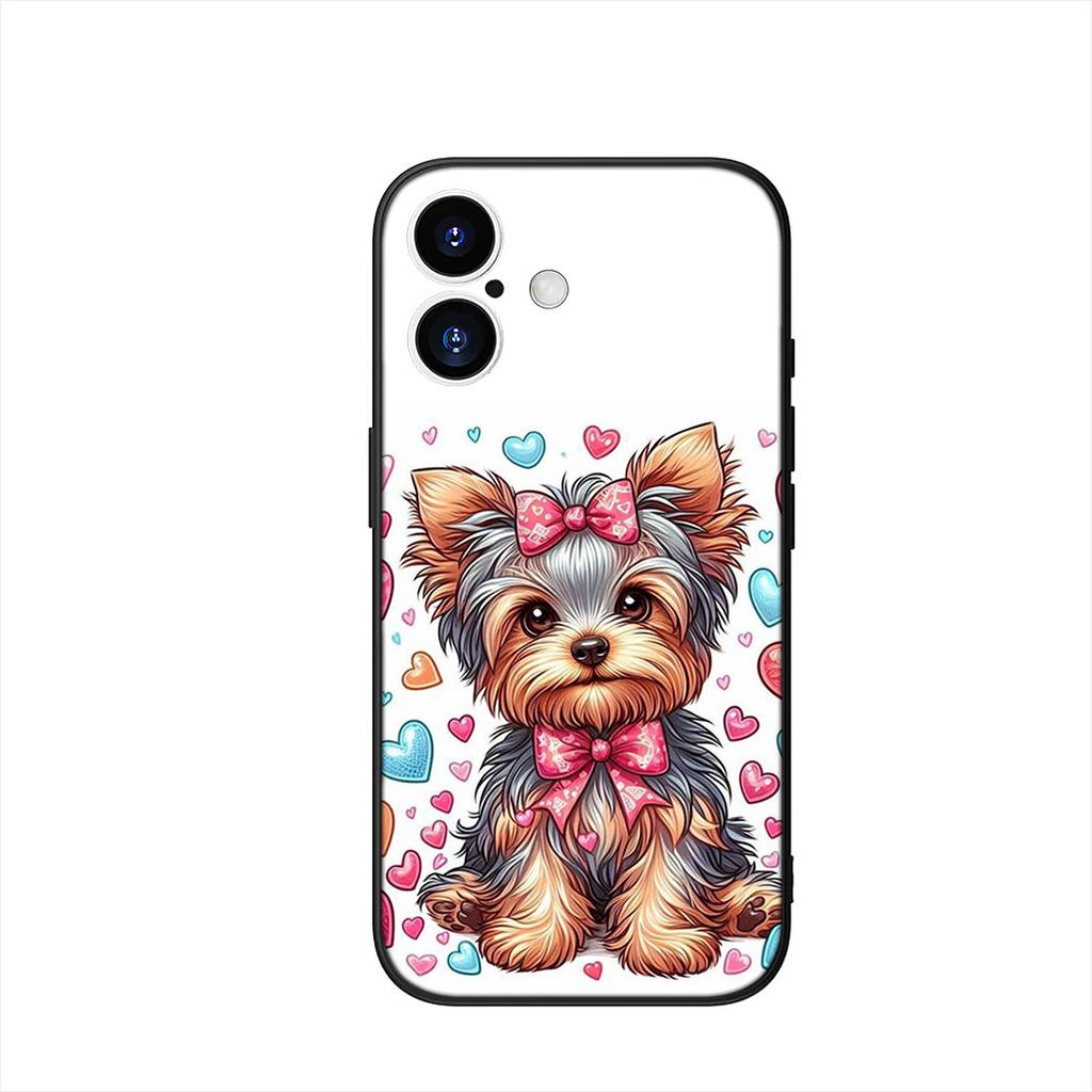 Yorkshire Terrier Yorkie Dog Pet Phone Case for Samsung Galaxy S25 S23 S22 S24 FE Ultra Plus A56 A05 A06 A15 A16 A57 S7 Edge