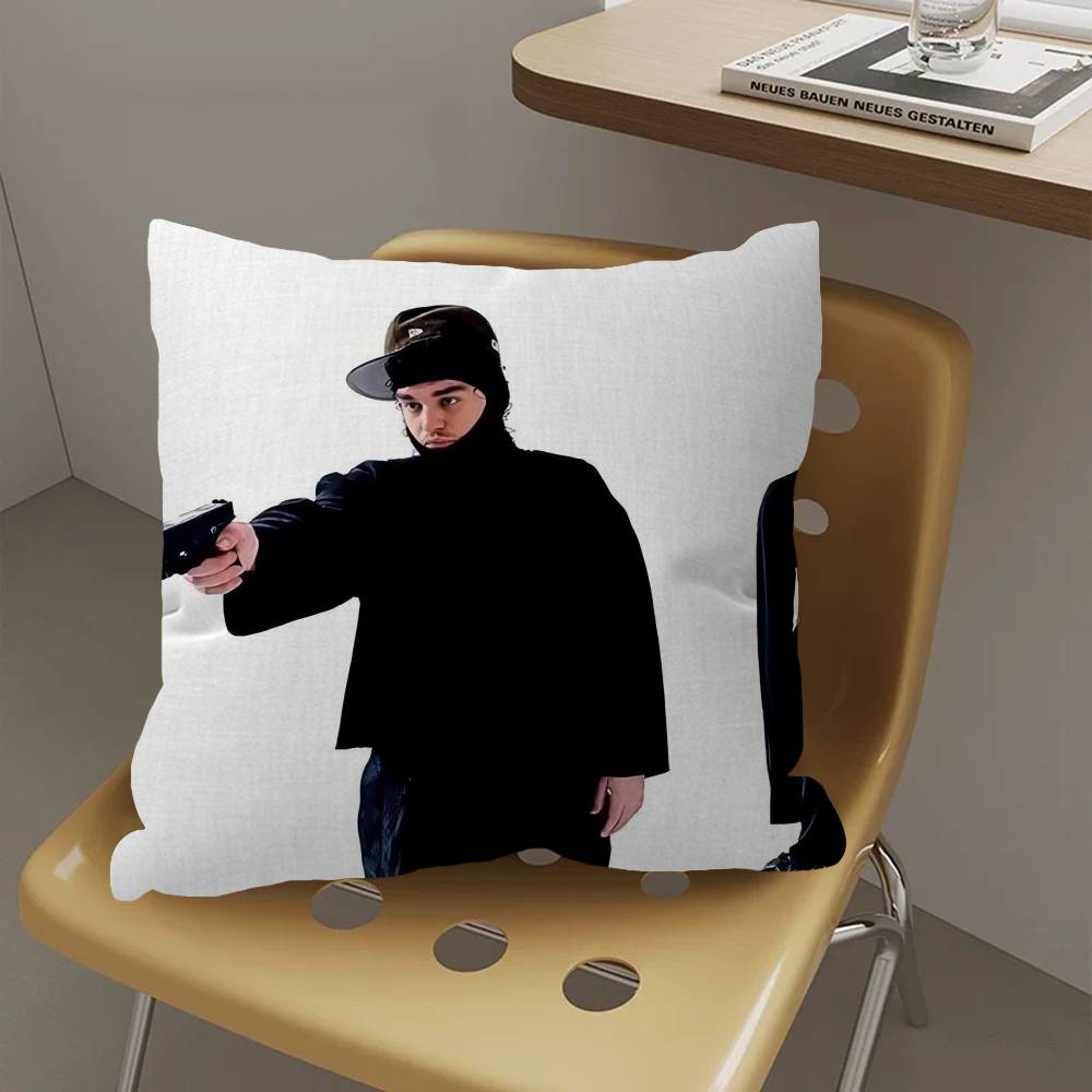 American Pop Hip Hop Rapper Yeat Cushion Cover Pillow Cover Decor Pillowcase Printed Cushion Case for Couch