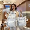 School Bag Women's New Japanese Ins High Value, Fresh and Sweet Star Make-up Bag, Light and Large-capacity Backpack