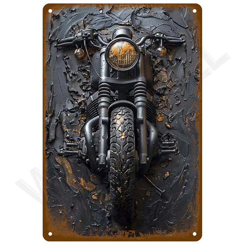 Retro Tin Sign Vintage Metal Signs Plates Posters House Interior Bathroom Wall Art Mural Aesthetic Room Home Decor Decorations