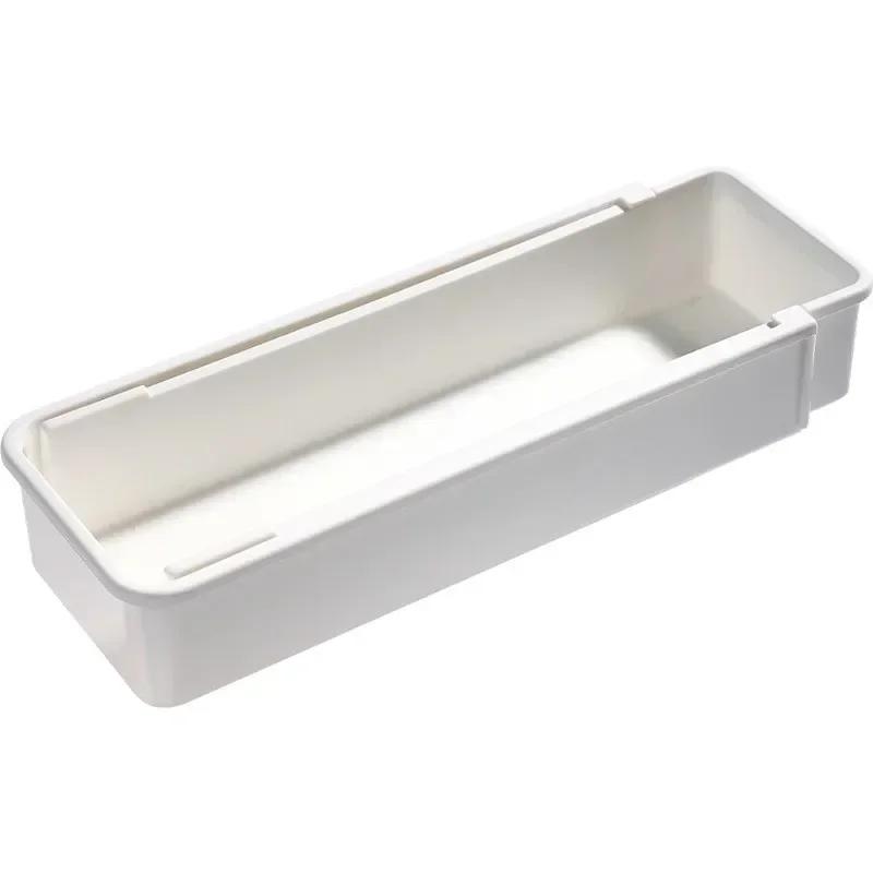 

Sundries Divider Trays Drawer Compartment Storage Box Multifunction Kitchen Accessories Drawer Organizers Adjustable Length білий