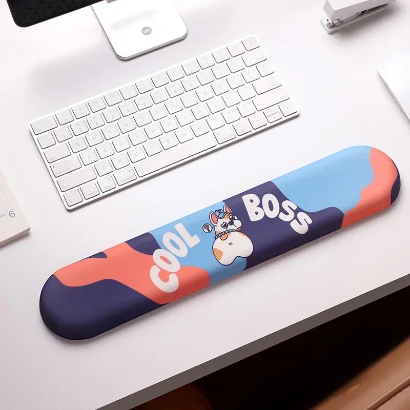 Anime Kawaii Mouse Pad Keyboard Wrist Rest Support Gel Silicone  Anti Slip 3D Cute Dog Computer Laptop Office Gaming Mousepad