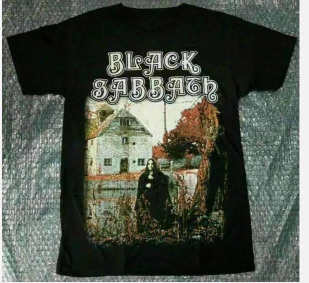 Black Sabbath Shirt First Album Vintage T-Shirt Unisex Black Tee Gift Unisex T-Shirt XL