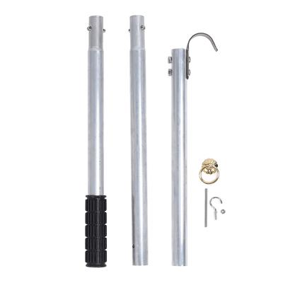 Ladder Pull System Kit Metal Splicing Attic Ladder Pull Down System Kit with Storage Hook