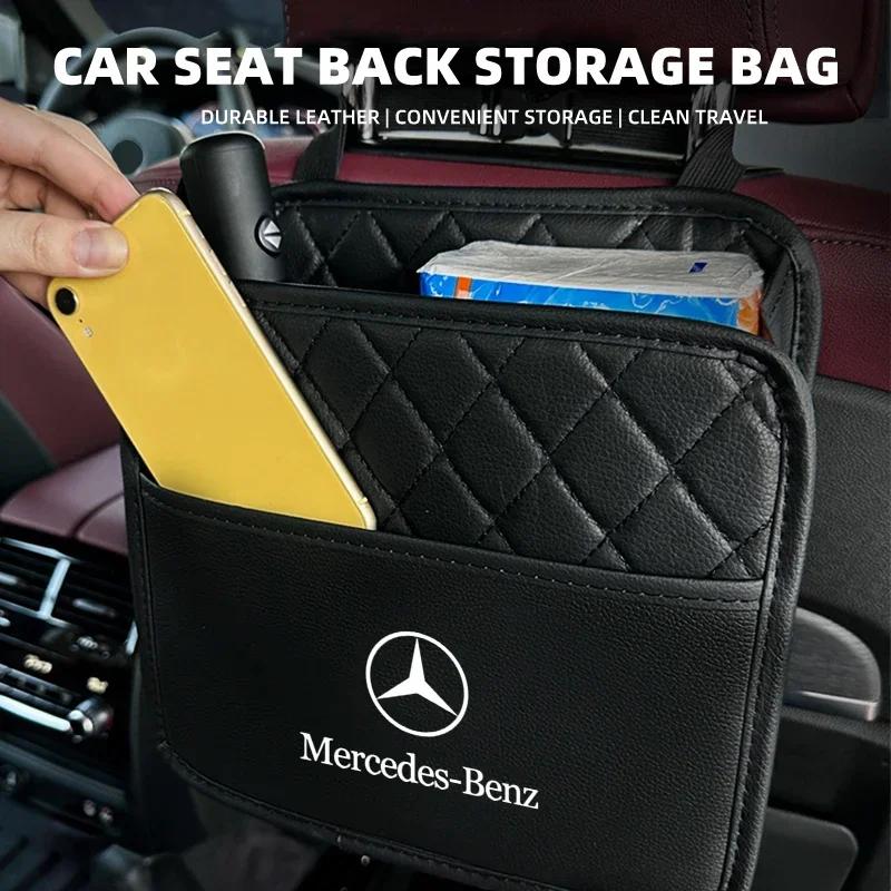 1ks Úložná závěsná taška do auta Taška na zadní sedadlo Pro Mercedes Benz C180 C200 C260 C300 W108 W124 W126 W140 W168 W169 Příslušenství