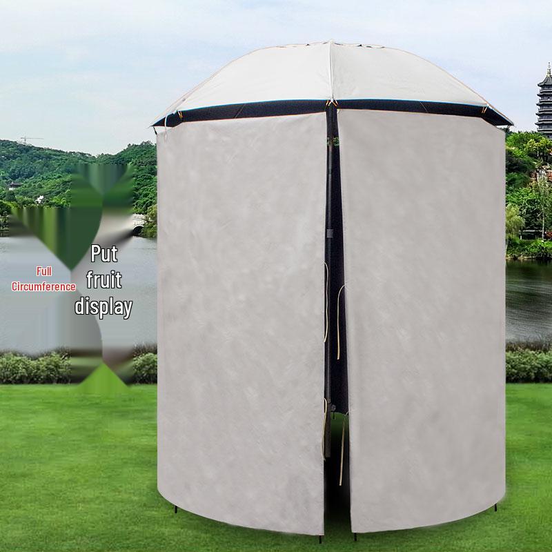 Universal Outdoor Fishing Parasol: Large Rainproof & Sun-Protective Umbrella Tent