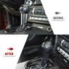 RT-TCZ Carbon Fiber Gear Shift Knob Cover Trim Interior Accessories for Ford Mustang 2015 2016 2017 2018 2019 2020 2021