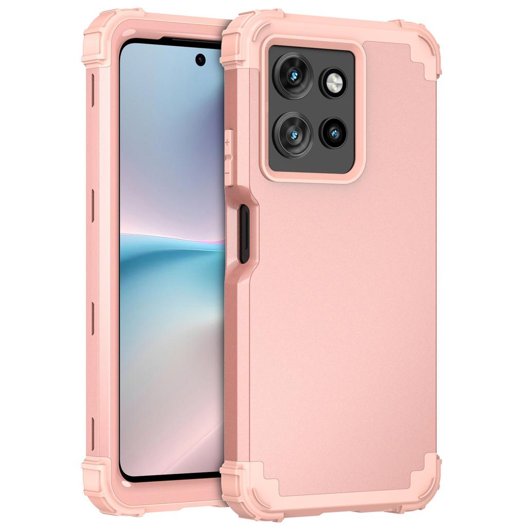 L-Style For Motorola Moto G 5G (2025) Case Shockproof PC+TPU Phone Back Cover