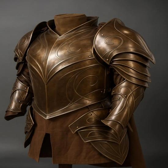 

Доспехи Эльфийского Рыцаря Средневековый Костюм для ЛАРП Косплея, Сталь 18 калибра Подарок для Отца, Брата, Парня, Мужа