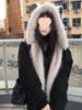 Korean Style Quilted Fur Coat with Ears - Trendy Loose Winter Jacket