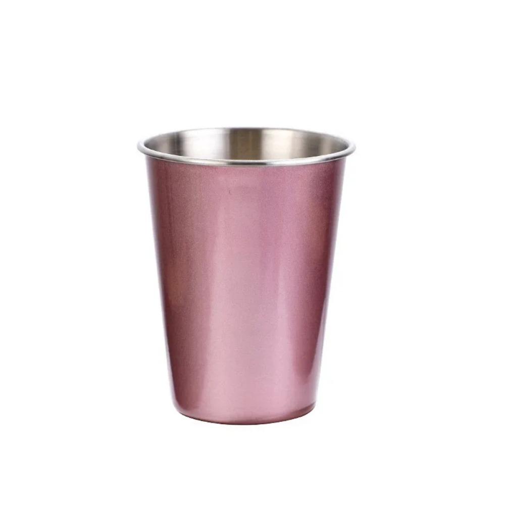 350/500ml 304 Stainless Steel Metal Cup Whisky Beer Cups White Wine Coffee Tumbler Travel Camping Mugs Drinking Coffee Tea Mug