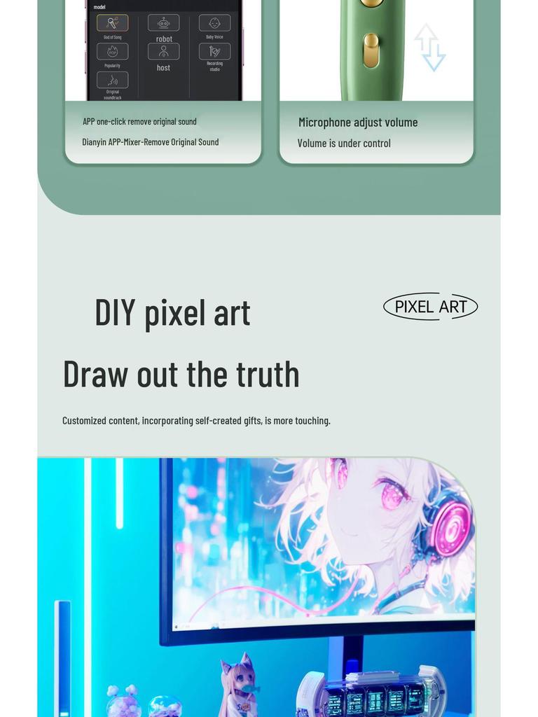 Divoom DITOO 5M Pixel Bluetooth Speaker - Perfect Gift or Birthday Souvenir