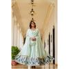 Paksiatni Desigenr Bollywood Gown Dupatta Set Indian Wedding Wear Anarkali Suit