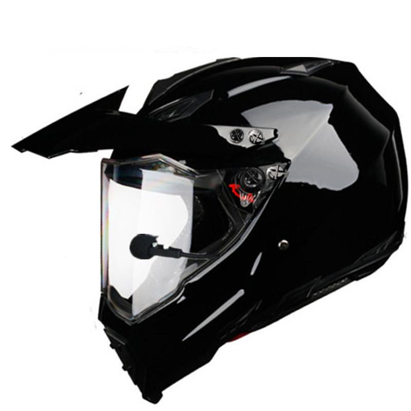 Built-in Bluetooth road off-road electric vehicle helmet men's and women's full-covered tension helmet full helmet four seasons