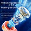 Ice Pack Portable USB Handheld Fan - Strong Wind Cooling for Outdoors