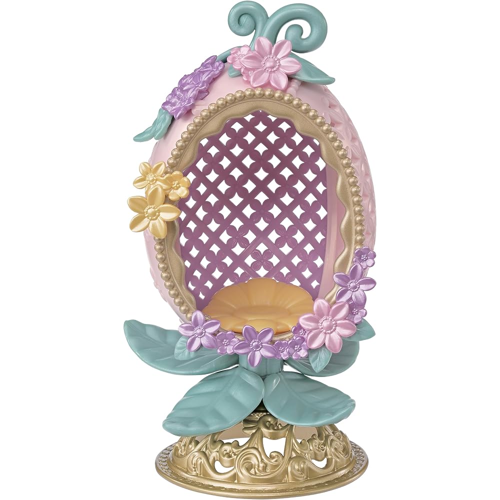 Sylvanian Families Floral Egg Rabbit Doll Toy for Dollhouse 8 Years and Up