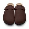 Fashion Smile PoP New Men Clogs Slippers Brand Suede Clogs Shoes Fashion Cork Men Mules Outdoor Nonslip Beach Shoes With Arch Support