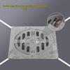 Anti-Clog & Anti-Cockroach Bathroom Hair Catcher & Floor Drain Sticker