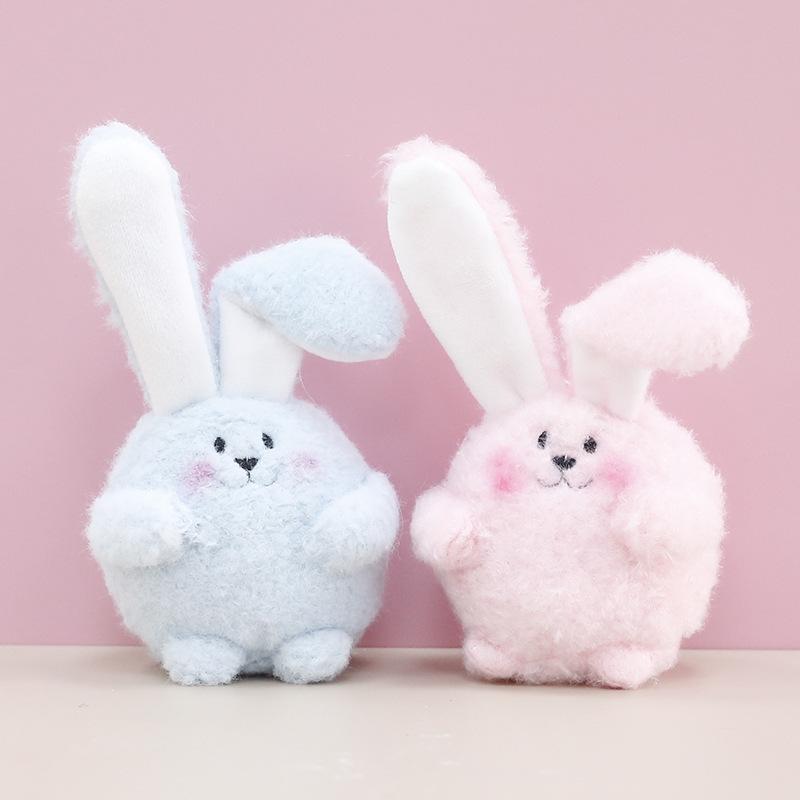 Cute Rabbit Plush Toy Plush Stuffed Soft Ornament Doll Keychain Bag Pendant Decoration Suitable for Girls Gifts