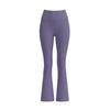 Women High Waisted Flaring Leggings Tummy Control Hip Lifting Yoga Pants Stretch No Front Seam Bell Bottoms Workout Trousers