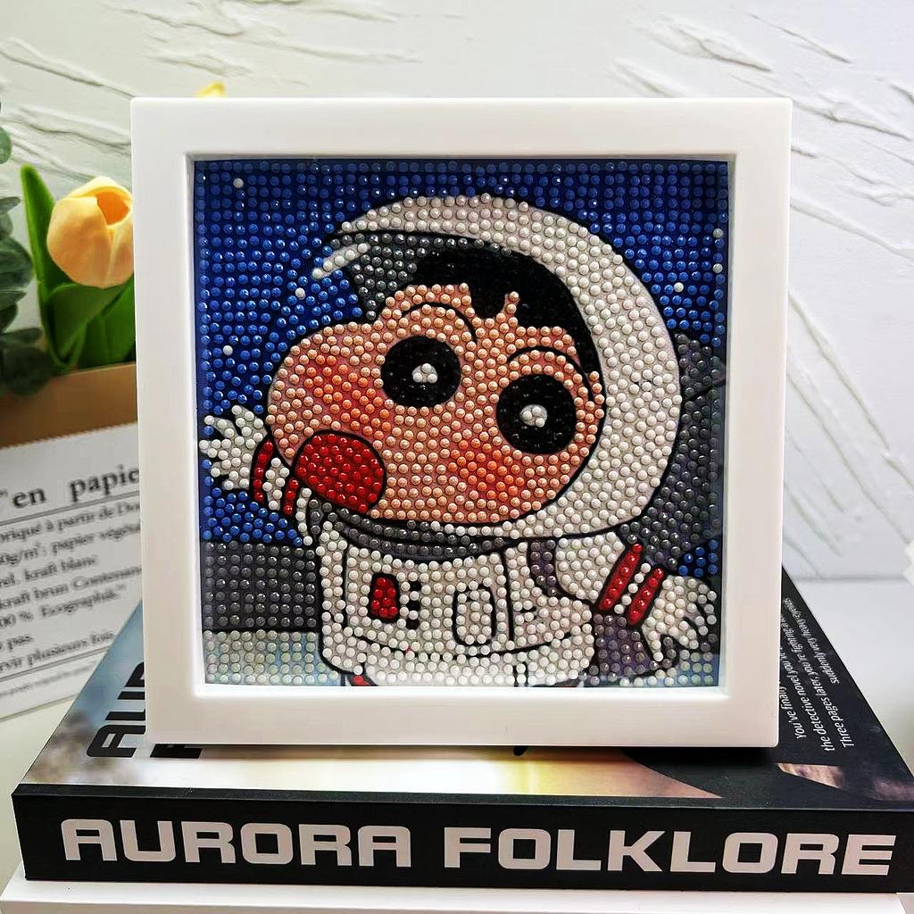 Children'S Diamond Painting Handmade Diy Masonry Painting Cartoon Diamond Sticker Bedroom Living Room Decorative Painting Photo Frame