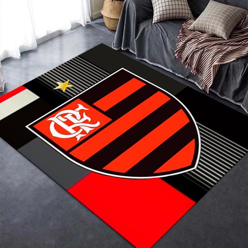 2025 New Clube De Regatas Do Flamengo Carpet Rug for Living Room Bedroom Home Sofa Decoration,Kids Play Non-slip Floor Mat