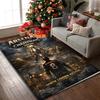 1pc Area Rug Appropriate for Office, Football Club Carpet, Versatile Printed Chair Rug, Durable Home Sofa Carpet