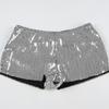 Sexy Shortts2025 Summer New Foreign Trade Women Leopard Print Print Sequins Tight Gyaru Sexy hot pants