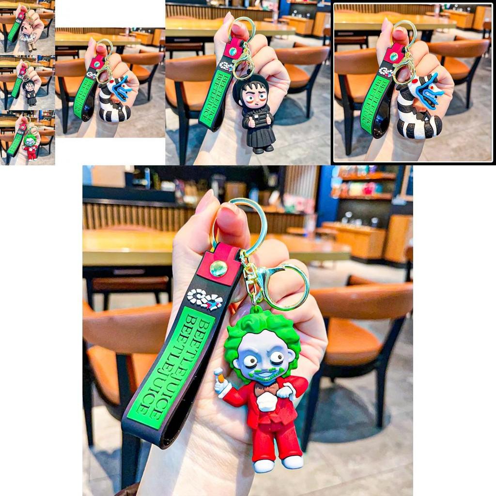 Bezaubernder Cartoon Bubble Mart Schlüsselanhänger Einzigartiges Geschenk für Halloween und besondere Anlässe