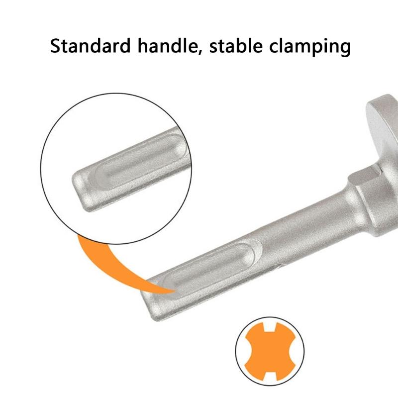 Professional Plus Ground Rod Rotary Hammer Driver Bit for Rebars Piling and Fence Tent Post Installation Removable Tool
