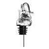 Zinc Alloy Animal Head Wine Pourer Resuable Bar Tool Alcohol Pourer Silver 3D Animal Wine Bottle Dispenser Party