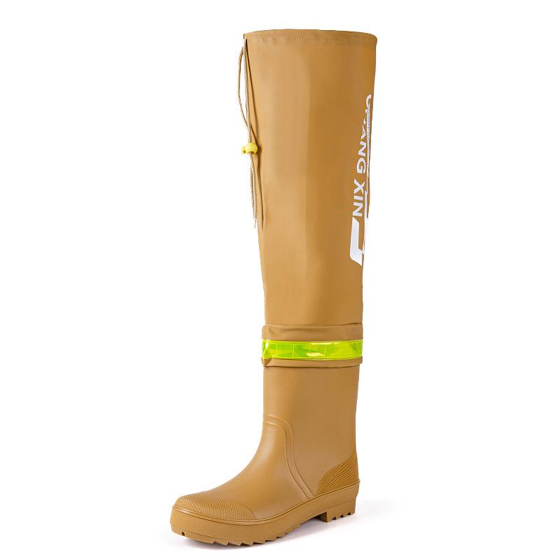Xiao Mings Herren Überknie Wasserdichte High-Top Angel- und Wathose