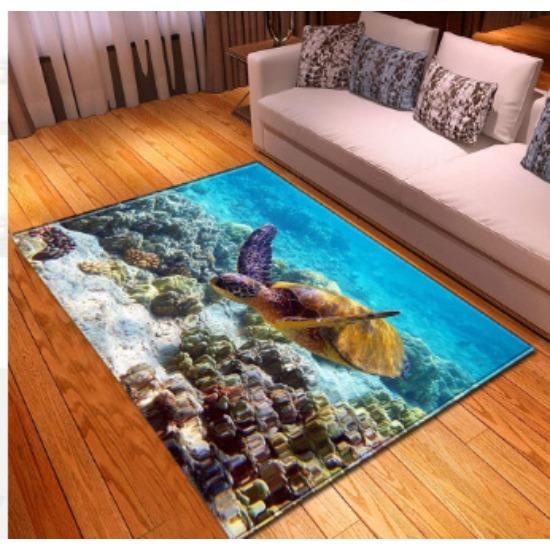 Animal Large Carpet Feather Wind Bedroom Floor Mat