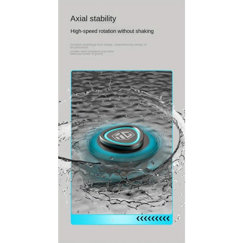 Fidget Spinner Metal Cool Luminous Fingertip Gyro Set EDC Stress Relief Toys Hand Spinner Gift for Adults Children