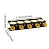 Spray Bottle Storage Rack Wall Mounted Practical Metal with 5 Holes Hanger for Garage Car